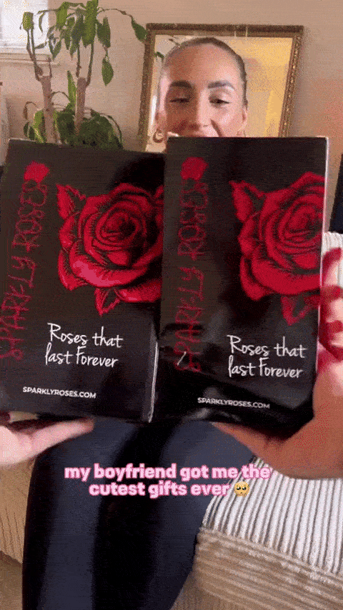 Enchanted Sparkly Rose